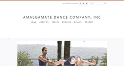 Desktop Screenshot of amalgamatedance.com